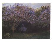 Claude Monet Les Repos Sous Les Lilas oil painting picture wholesale